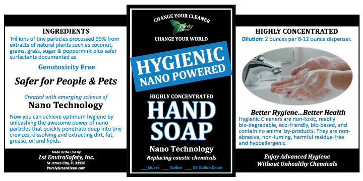 Purely Green Hygienic Hand Soap